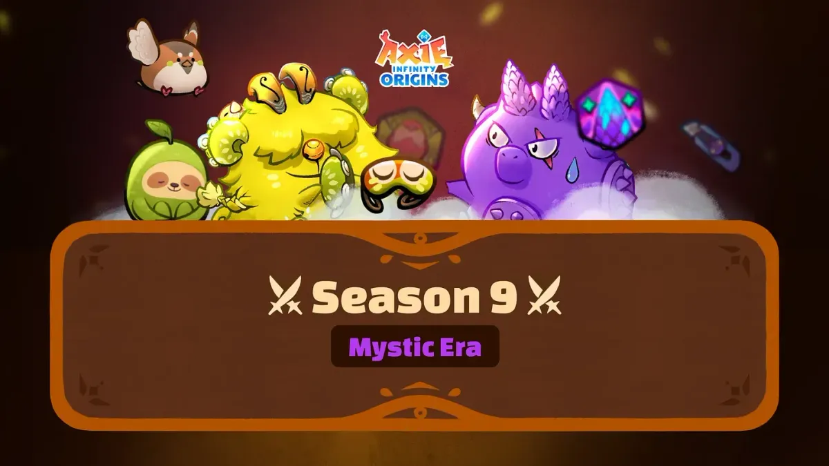 Axie Infinity Origins S9 Mystic Era Begins with 16K AXS Rewards