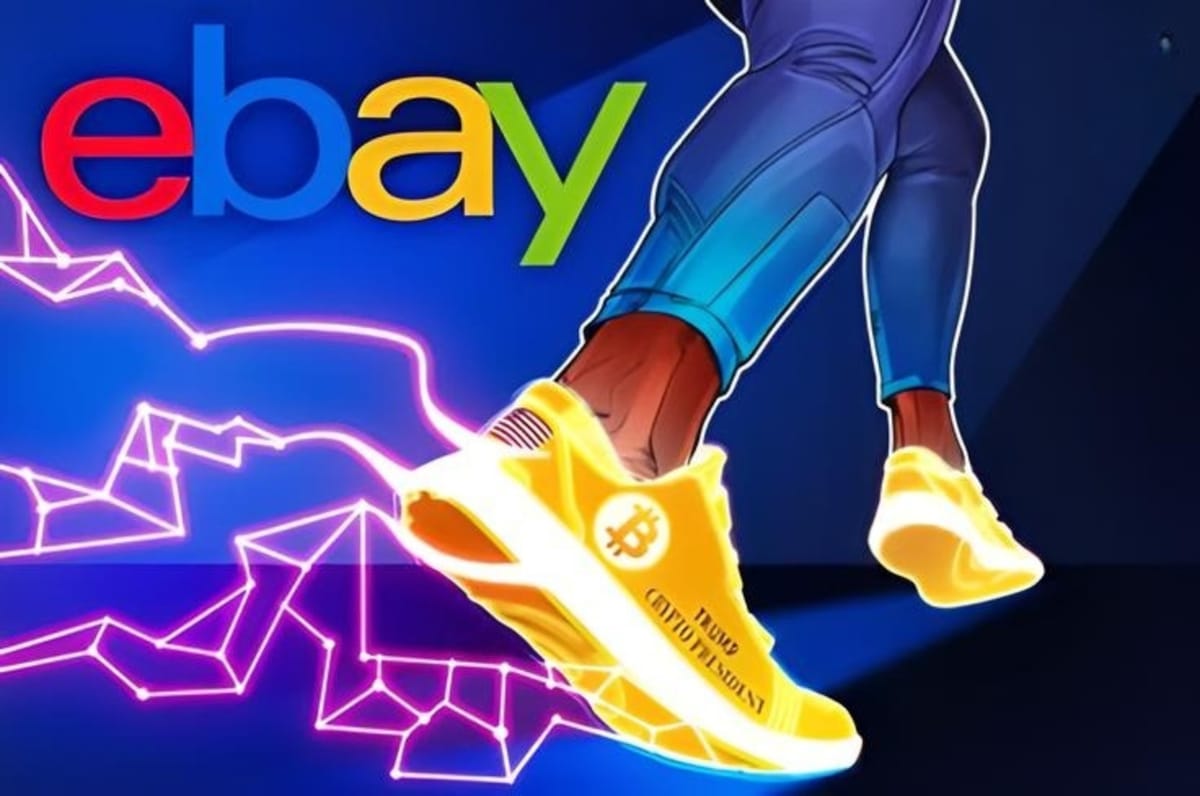 Giày Bitcoin của Trump đã xuất hiện trên eBay với giá $2,500