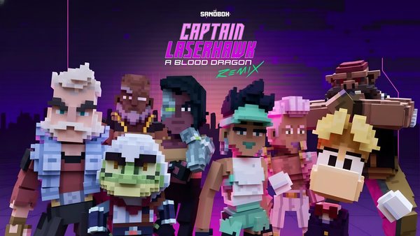 Ubisoft Introduces 'Captain Laserhawk' Avatar into The Sandbox