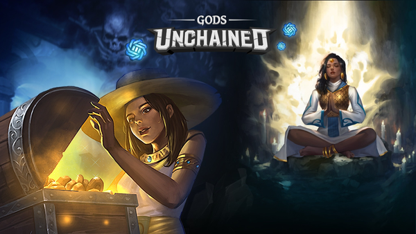 Free-to-play NFT card game Gods Unchained, collecting cards and earning money