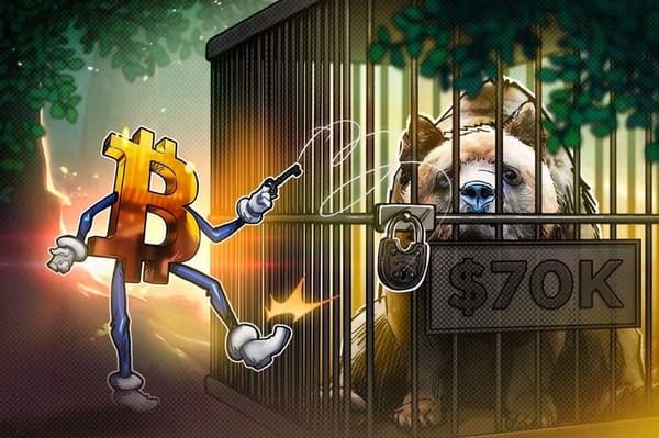 Giá BTC Cứ Giảm Cao Hơn Giữ Bitcoin Bears Trong Tầm Kiểm Soát Ở Mức $70K